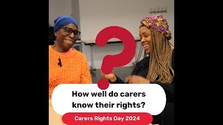 Carers Quiz Each Other on Their Rights  Carers Rights Day 2024 [upl. by Mathe957]