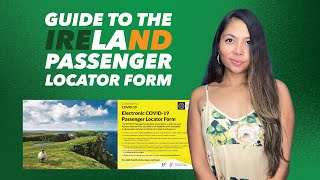 How to fill out Ireland Passenger Locator Form  Fast amp Easy Application in 10 minutes 2021 [upl. by Anicul]