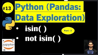 Python Pandas isin  and not isin [upl. by Errot]