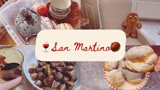 San Martino 🌰🍷ricetta dolci tipici🍪 tolgo le decorazioni autunnali🍂 [upl. by Alomeda]