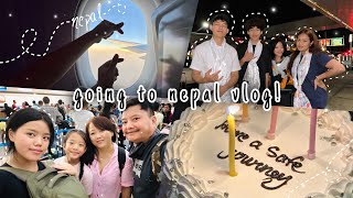 NYC TO KTM JOURNEY 19HR FLIGHTairports family time friendly goodbyes and welcomes [upl. by Cthrine]