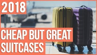 TOP 10 Cheap Suitcases 2018  Cheap But Great [upl. by Anera]