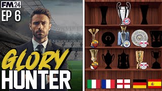 FM24  GLORY HUNTER CHALLENGE SEASON 6  MANCHESTER CITY [upl. by Itnaihc]