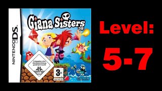 Giana Sisters DS Level 57 all red diamonds NDS JumpnRun Gameplay Walkthrough no commentary [upl. by Garges149]