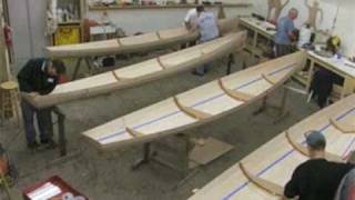 Building Annapolis Wherries at Chesapeake Light Craft Stitch and Glue Boatbuilding [upl. by Whiteley]