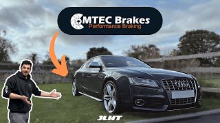 Why Buy Drilled or Grooved Brake Discs Rotas  MTEC Brakes [upl. by Laden]