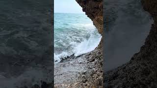 Ulcinj 4k ulcinj beach waves [upl. by Nyrual228]