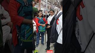 Delhi se Faridabad ka tour shortsviral trending vlog tour reels train [upl. by Oilejor]