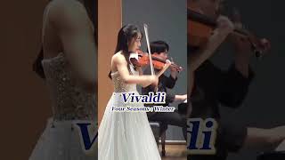 【ヴィヴァルディ】四季より「冬」Vivaldi  Four Seasons “Winter” violin [upl. by Muiram]