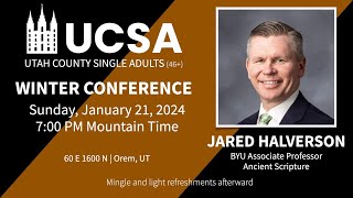 Jared Halverson UCSA Winter Conference 2024 [upl. by Alexander594]