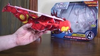 EB Brands  Iron Man Flying RC Extreme Hero  Review and Flight [upl. by Eiramyelhsa696]