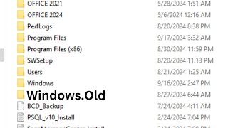 Delete Windowsold folder from Windows 781011 [upl. by Annabela]