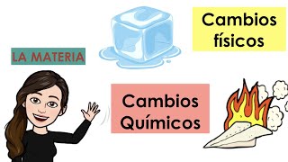 Cambios físicos y químicos de la materia con ejemplos [upl. by Ehrenberg21]