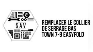 Comment Remplacer le collier de serrage bas  Trottinette Town EasyFold  OXELO WORKSHOP [upl. by Heron]