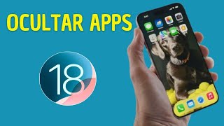 Como ocultar aplicaciones en iPhone ocultar app iOS 18 [upl. by Korry642]