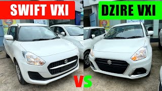 2023 Maruti Swift VXI vs Maruti Dzire VXI  दोनो में कौन सी है आच्छी [upl. by Ranite]