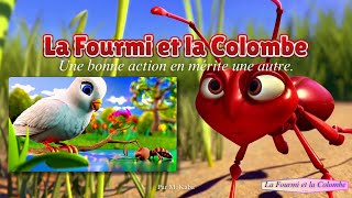 La Fourmi et la Colombe  Film dAnimation Complet en Français pour Enfants [upl. by Eelegna]