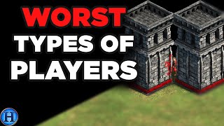 Top 5 Worst Types of AoE2 Players [upl. by Nnalorac]