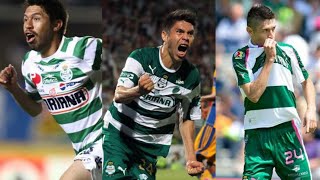 GOLEADORES HISTÓRICOS  Oribe Cepillo Peralta  Santos Laguna [upl. by Euqinor]