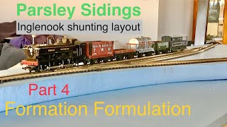 Formation of the track Formation  Parsley Sidings Inglenook shunting layout part 4 [upl. by Alegnat]