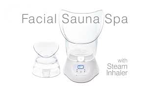 Rio Beauty Facial Sauna Spa with Steam Inhaler [upl. by Winonah]