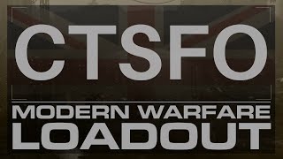 quotCTSFOquot  Modern Warfare M13 British UK Armed Police Class Setup Loadout amp Gameplay [upl. by Noemad81]