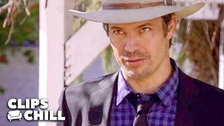 A Lot Could Go Wrong With a Draw  Justified Timothy Olyphant [upl. by Atinas474]