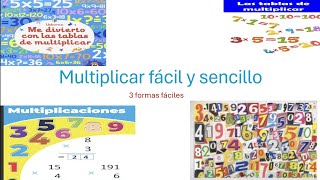 MULTIPLICAR FÁCIL Y RÁPIDO [upl. by Newmann]