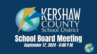 Kershaw County School Board Meeting [upl. by Clementas]