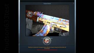 CSGO Scraping Dignitas Cologne 2014 Holo [upl. by Alleciram400]