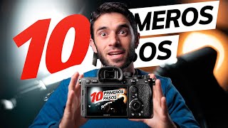 10 PRIMEROS PASOS para EMPEZAR en FOTOGRAFÍA [upl. by Dorison]