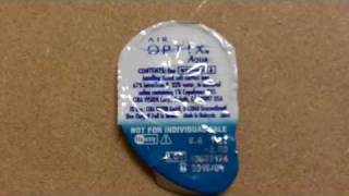 How to Read a Prescription from a Contact Lens Blister Pack [upl. by Rehpotsrik709]