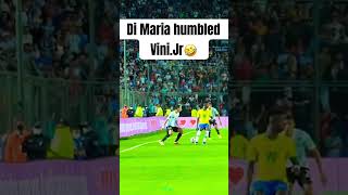 Di Maria did this to vini Jr shortsfeeds football footbaaladdict argentinashorts all [upl. by Tullusus]