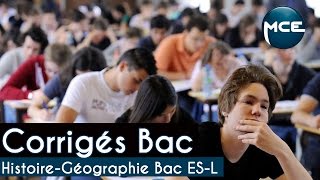 Bac 2015  HistoireGéographie Bac ESL quot Les chemins de la puissance  les EtatsUnis et le monde [upl. by Etteniuqna]