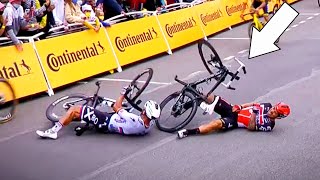 Caleb Ewan CRASHING OUT PETER SAGAN in Tour de France Stage 3 2021 [upl. by Ramaj]