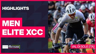 Val di Sole  Men Elite XCC Highlights  2024 WHOOP UCI Mountain Bike World Cup [upl. by Aniretake]