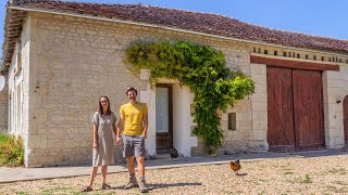 RESTORING our neglected 300YEAROLD FARMHOUSE and garden 2 years in 24 minutes [upl. by Saticilef702]