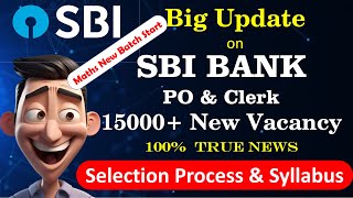 SBI PO amp Clerk Notification Selection Process Syllabus  Mr Quant [upl. by White24]