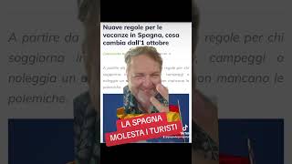 LA SPAGNA MOLESTA I TURISTI [upl. by Margaretta]