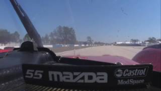 12 Hours of Sebring 2017  Mazda 55 On Board [upl. by Amilas692]