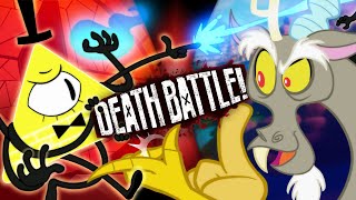 Bill Cipher VS Discord Gravity Falls VS My Little Pony  DEATH BATTLE [upl. by Wiersma]