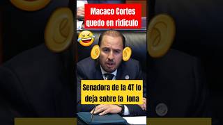 Macaco Cortes hace el ridículo Obedece a su patrón salinas pliego ultimahora noticias noroña [upl. by Arinay]