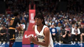 Cavaliers⚔️ vs 76ers🔔 111324 NBA2K25 PS5 2KALLDAY [upl. by Oirevlis]