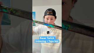 Taping the all new Bauer Twitch 🏒bauerpartner bauertwitch hockey icehockey [upl. by Tayler945]