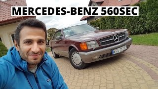 Nowe auto  prezent na 40stkę  MercedesBenz 560 SEC [upl. by Acnalb759]