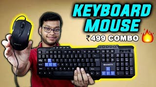 Keyboard amp Mouse Combo 499  Best Keyboard Mouse Combo under 500  Laptop Keyboard [upl. by Oirasan]