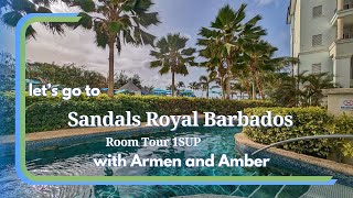 ✨Sandals Royal Barbados SwimUp Butler Suite Tour all inclusive ultimate luxury✨ [upl. by Neeoma]