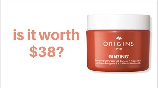 Origins GinZing Energizing Gel Cream with Caffeine amp Niacinamide [upl. by Maleeny990]