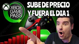 XBOX Game Pass SUBE DE PRECIO y no tendrá lanzamientos DIA 1 😱🔥 [upl. by Saraiya]