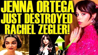 JENNA ORTEGA JUST DESTROYED RACHEL ZEGLER AFTER WOKE DISNEY DRAMA GETS SERIOUS [upl. by Rosemare]